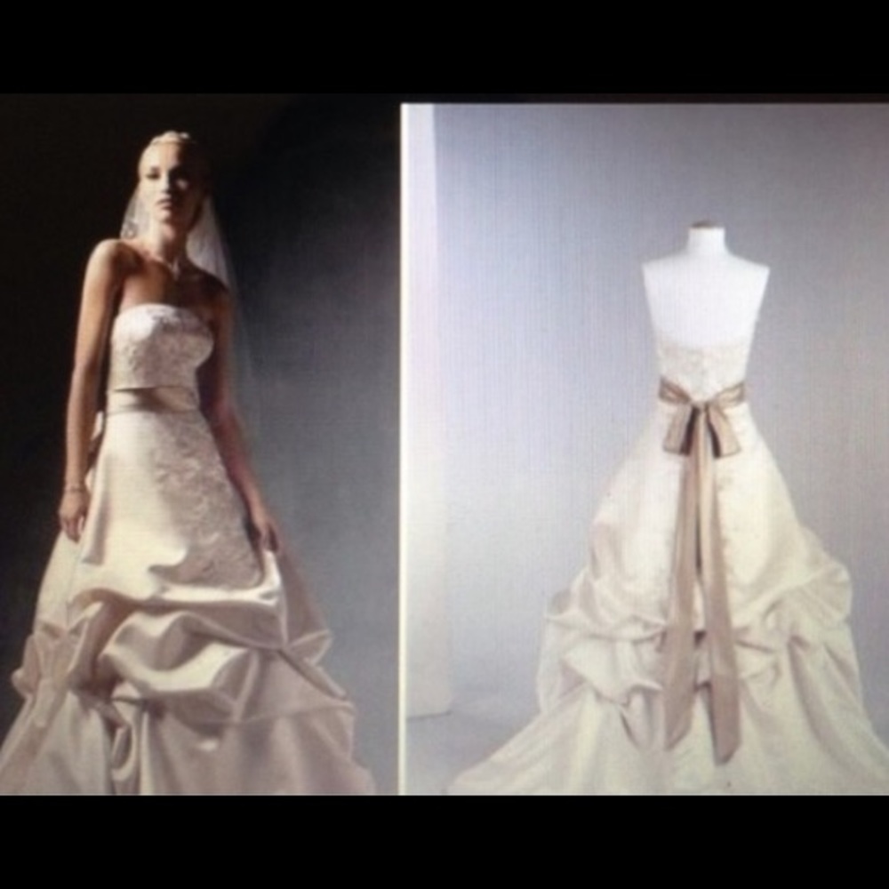 Champagne Wedding Dress